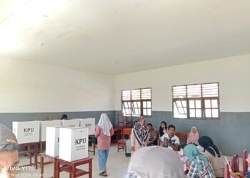 Turun Dari Pileg, Partisipasi Pemilih Pilkada  di SBT Capai 76,49 Persen