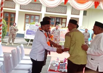 Tiba di Bula, Bupati-Wabup SBT Silaturahmi dengan Forkopimda & Warga
