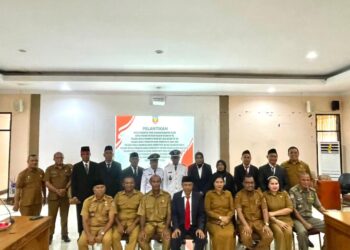 Sekda Malteng Lantik 9 Kepala Pemerintah Negeri dan Penjabat Negeri